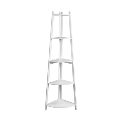 Corner Ladder Shelf Bookcase Display Storage Unit V63-836021
