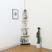 Corner Ladder Shelf Bookcase Display Storage Unit V63-836021