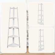 Corner Ladder Shelf Bookcase Display Storage Unit V63-836021