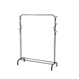 Closet Organizer Metal Garment Rack Portable Clothes Hanger Storage Shoes Rack Black V63-836111