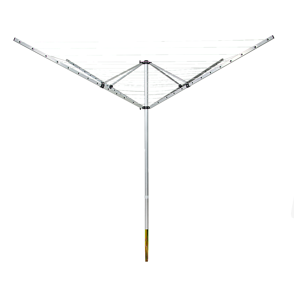 4 Arm Rotary Airer Outdoor Washing Line Clothes Dryer 50m Length V63-836191