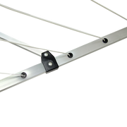 4 Arm Rotary Airer Outdoor Washing Line Clothes Dryer 50m Length V63-836191