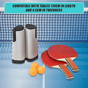 Table Tennis Game Indoor Portable Travel Ping Pong Ball Set Extendable V63-836201