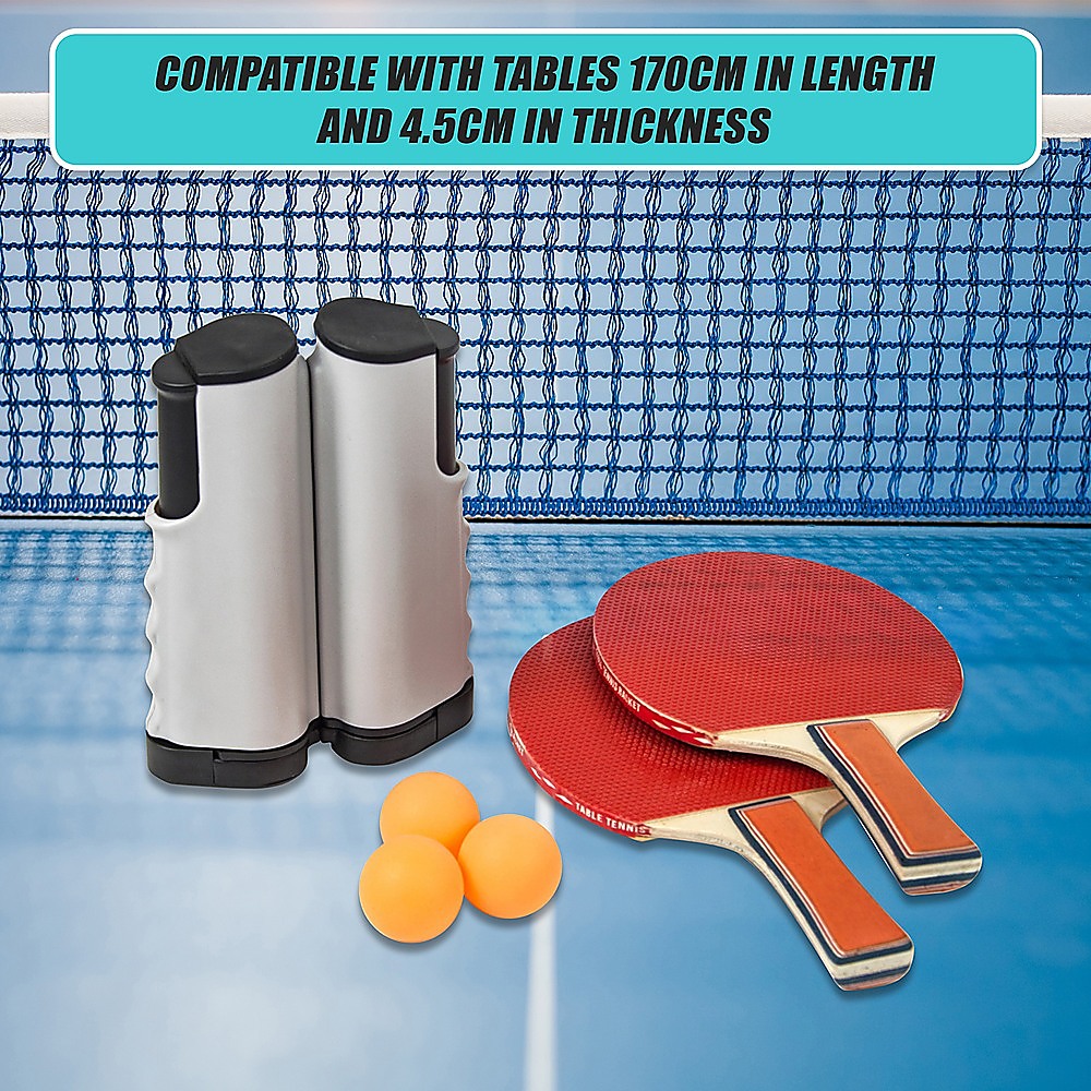 Table Tennis Game Indoor Portable Travel Ping Pong Ball Set Extendable V63-836201