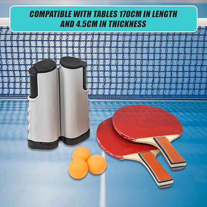 Table Tennis Game Indoor Portable Travel Ping Pong Ball Set Extendable V63-836201