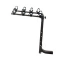 Premium 4-Bike Carrier Rack Hitch Mount Swing Down Bicycle Rack W/ 2" Receiver