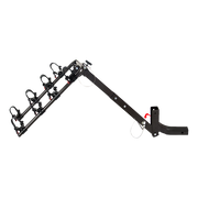 Premium 4-Bike Carrier Rack Hitch Mount Swing Down Bicycle Rack W/ 2" Receiver