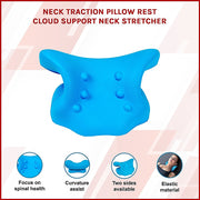 Cloud Plush Neck Pillow for Relaxing Neck and Shoulder Support V63-836231