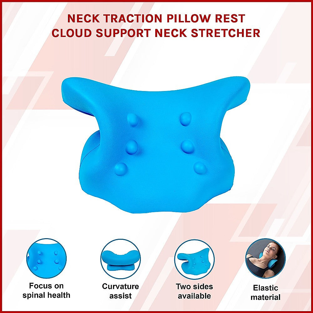 Cloud Plush Neck Pillow for Relaxing Neck and Shoulder Support V63-836231