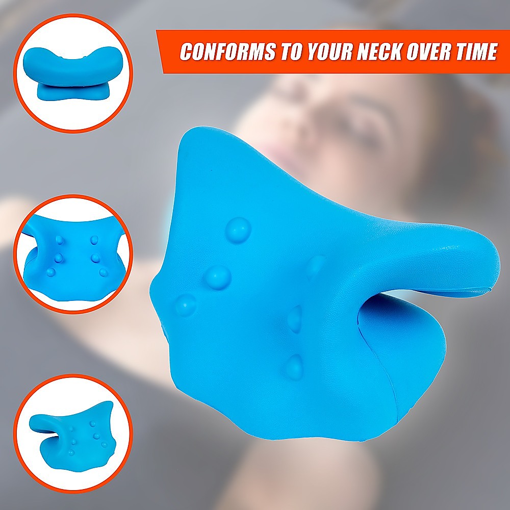 Cloud Plush Neck Pillow for Relaxing Neck and Shoulder Support V63-836231
