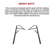 60" Bed Lift Hydraulic Mechanisms Kits For Space Saving Bed or Sofa Bed V63-836241