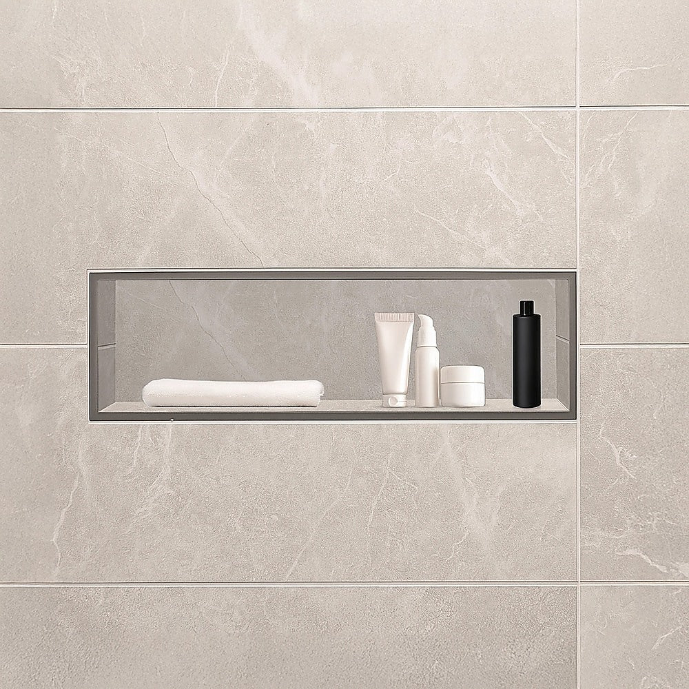 Shower Niche - 350 x 1000 x 92mm Prefabricated Wall Bathroom Renovation V63-836351