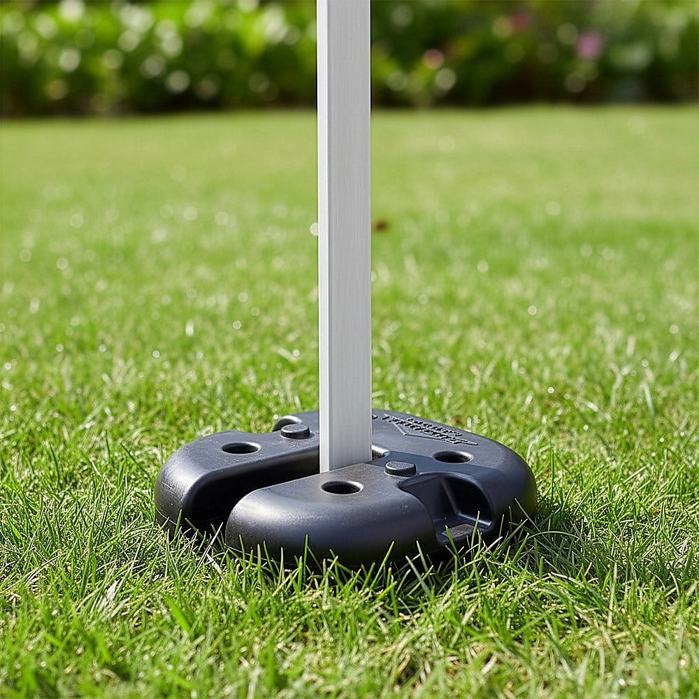 4pcs Outdoor Canopy Tent Leg Weights Anchor Stand Heavy Duty Gazebo Discs Base V63-836371
