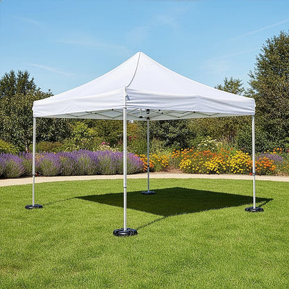 4pcs Outdoor Canopy Tent Leg Weights Anchor Stand Heavy Duty Gazebo Discs Base V63-836371
