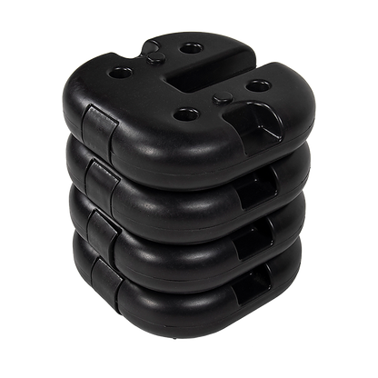 4pcs Outdoor Canopy Tent Leg Weights Anchor Stand Heavy Duty Gazebo Discs Base V63-836371