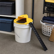 2x Flip N Slide Bucket Lid Mouse Rat Trap Automatic Mice Trap With Ladder Reusable