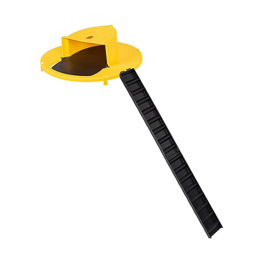 2x Flip N Slide Bucket Lid Mouse Rat Trap Automatic Mice Trap With Ladder Reusable
