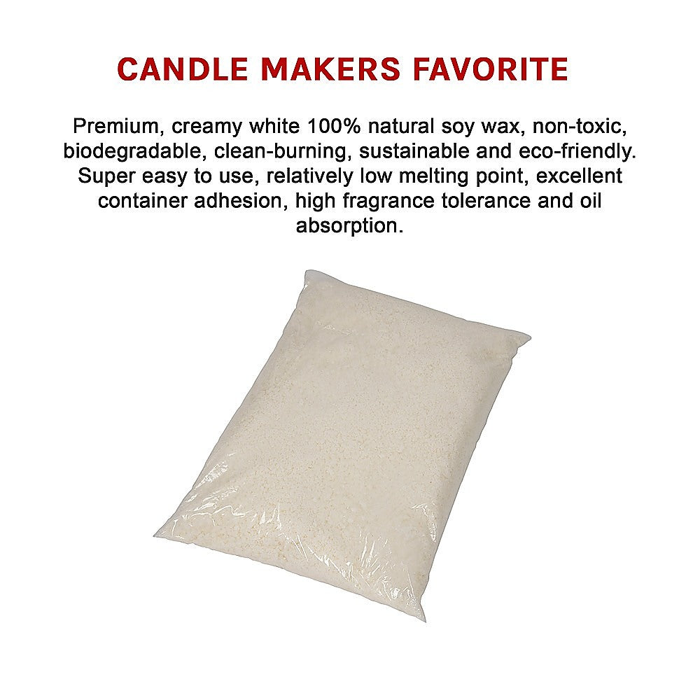 Natural Soy Wax Candle Making Supplies Crafts [ 5kg ] V63-836391