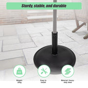 20kg Patio Sun Umbrella Base Durable Parasol Garden Stand Cement Round V63-836401