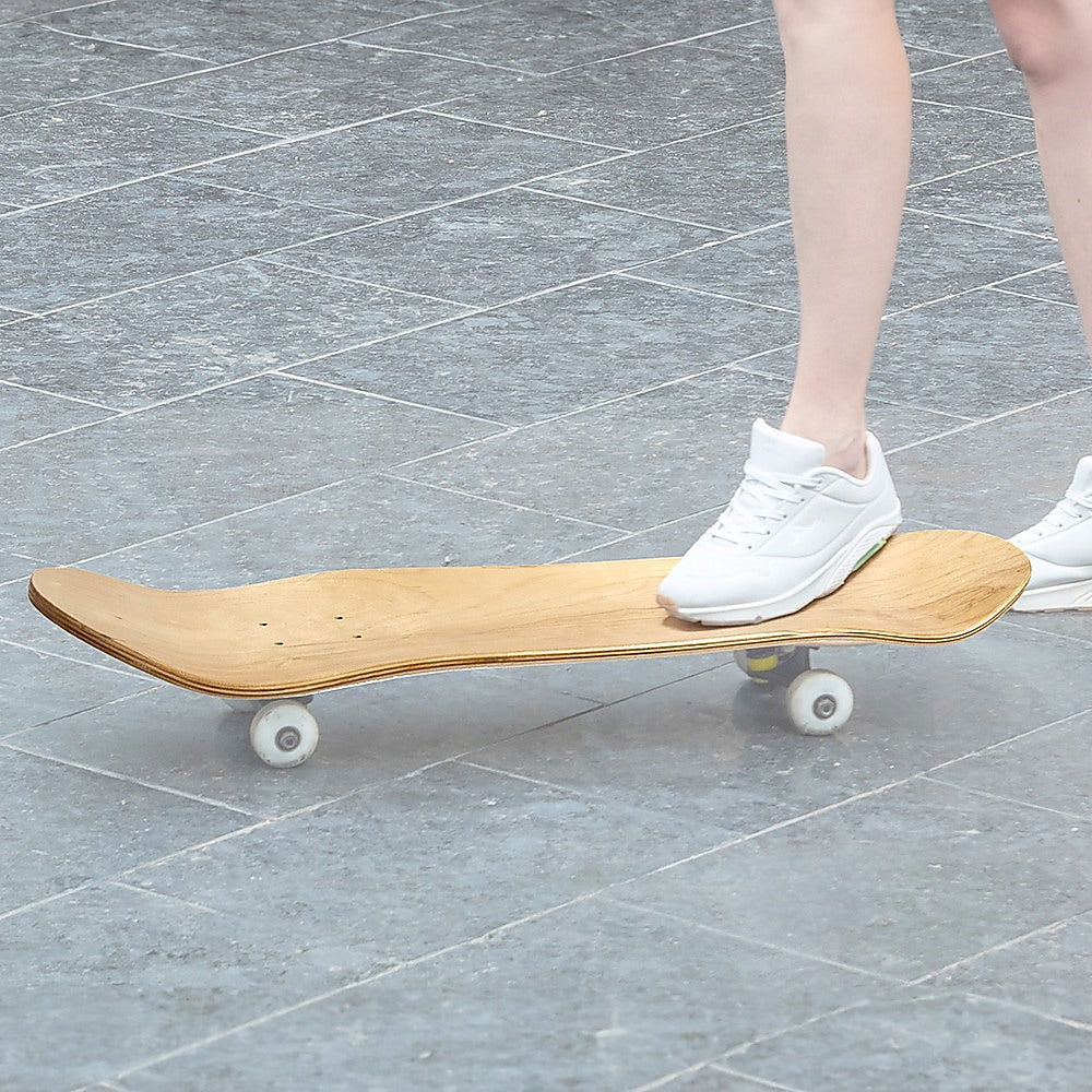 7 Layers Skateboard Deck Natural Wood Maple Double Concave Blank Skate Board DIY V63-836411