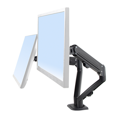 Dual Screen Gas-strut Monitor Stand Mount Desktop Bracket for LED/LC V63-836421
