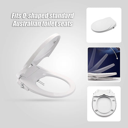 Non Electric Bidet Toilet Seat W/ Cover Bathroom Spray Water Wash V63-836441