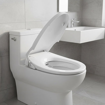 Non Electric Bidet Toilet Seat W/ Cover Bathroom Spray Water Wash V63-836441