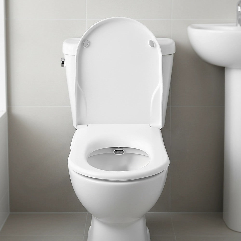 Non Electric Bidet Toilet Seat W/ Cover Bathroom Spray Water Wash V63-836451
