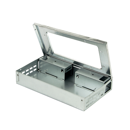 5x Humane Reusable Mice Trap Safe Live Catch Metal Mouse Catcher V63-836501