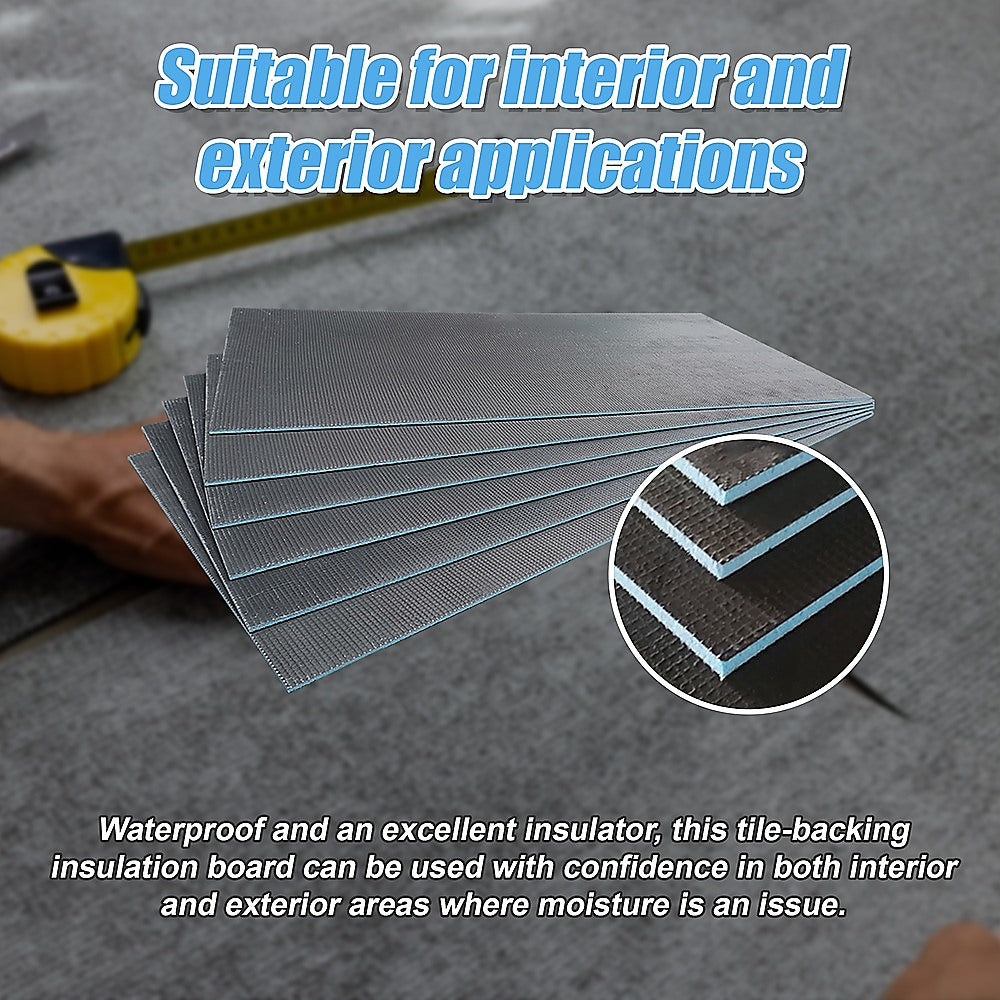 Tile Backer Insulation Board 6MM: 1200mm x 600mm - Box of 6 V63-836521