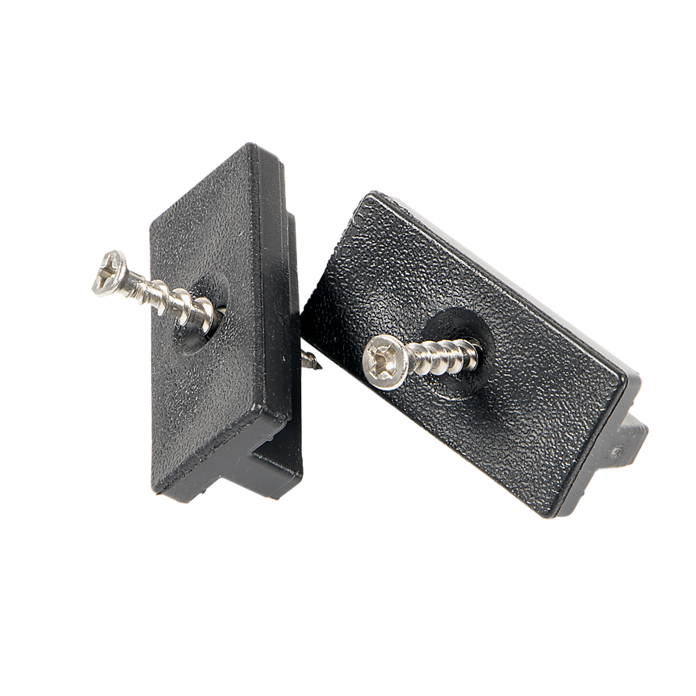 100 Composite Decking Hidden Fixing Fasteners Plastic T Clips & Screws V63-836621
