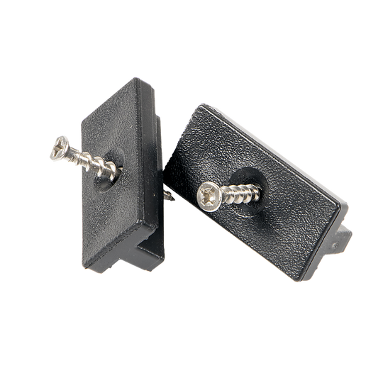 100 Composite Decking Hidden Fixing Fasteners Plastic T Clips & Screws V63-836621