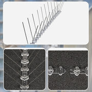 20x 50cm Bird Spike S304 wire Spikes Eaves Pigeon Gull Starling 10M V63-836641