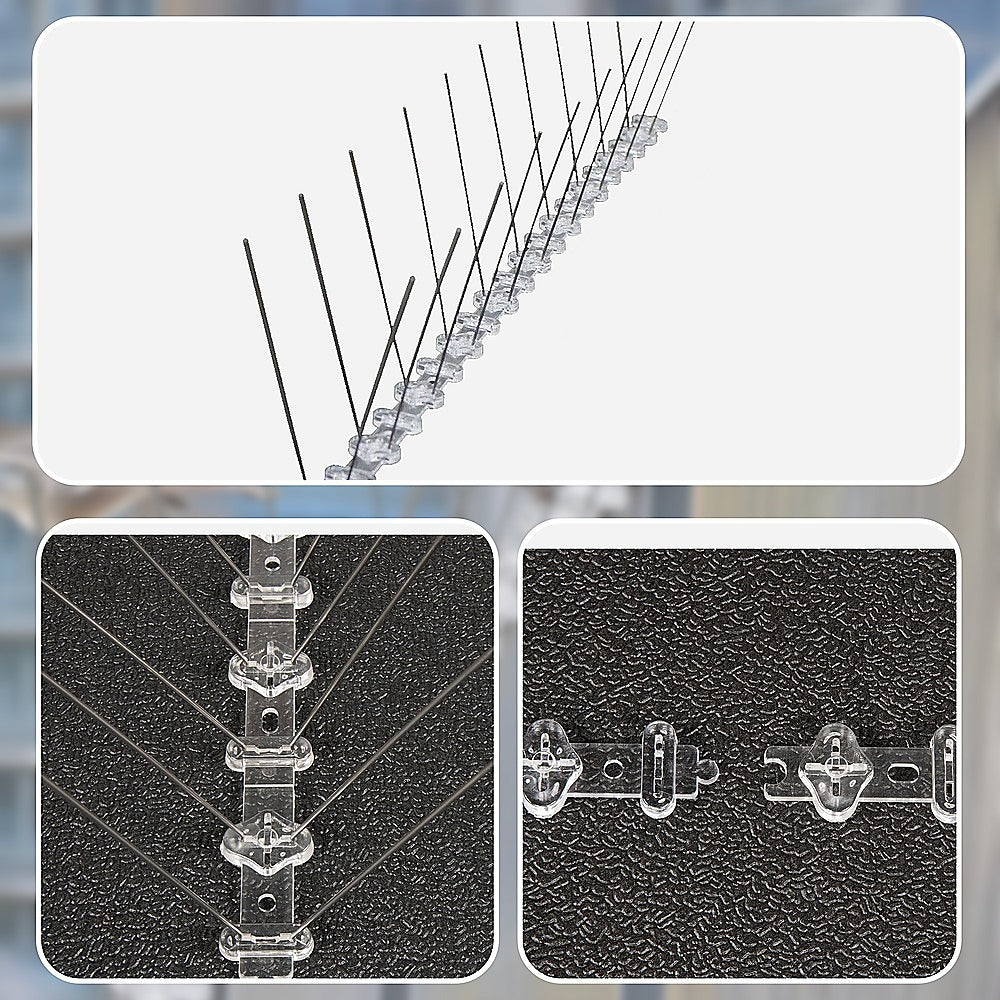 20x 50cm Bird Spike S304 wire Spikes Eaves Pigeon Gull Starling 10M V63-836641