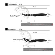 Kitchen 17 Piece Knife Set with Block and Sharpener Chef Knives V63-836691