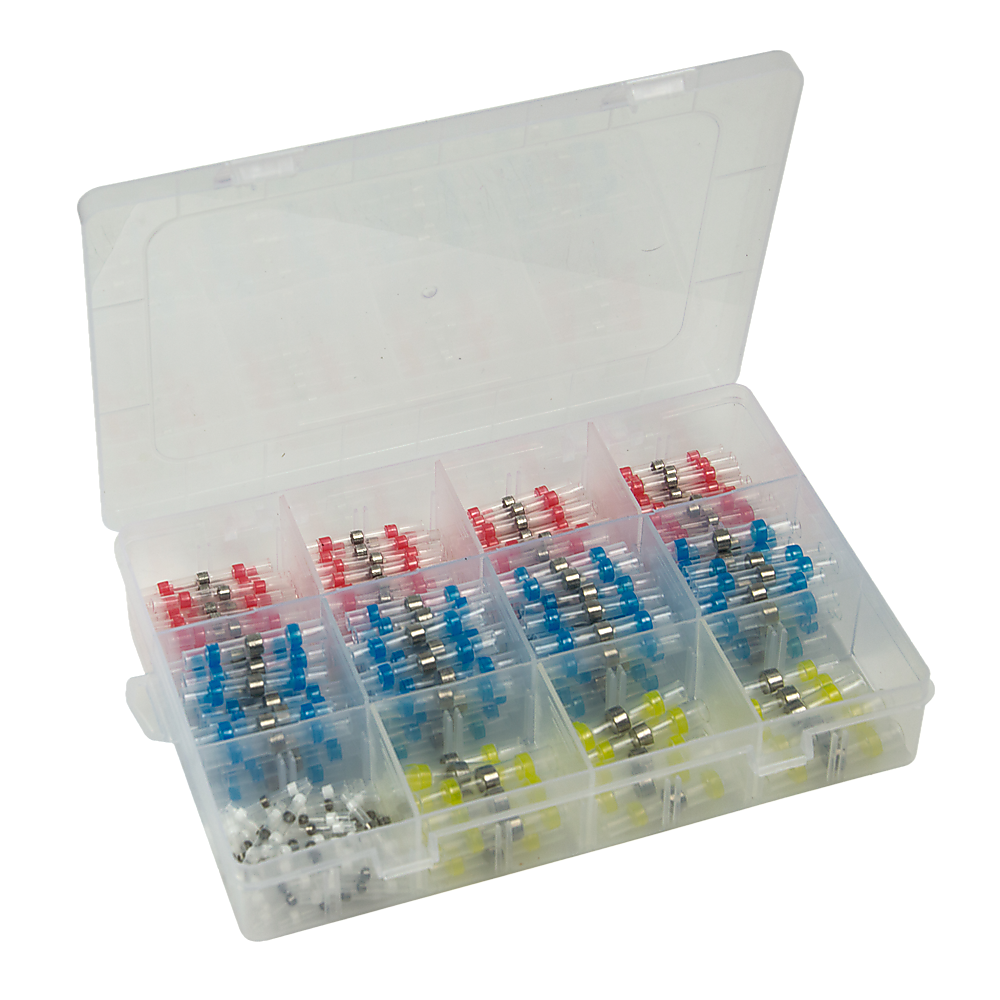 250PCS Waterproof Solder Seal Sleeve Heat Shrink Butt Wire Connectors Terminals V63-836721