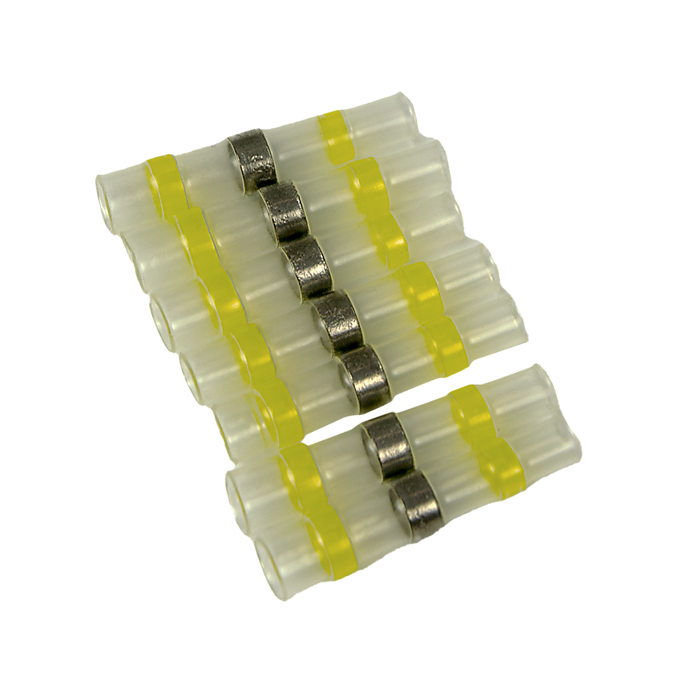 250PCS Waterproof Solder Seal Sleeve Heat Shrink Butt Wire Connectors Terminals V63-836721