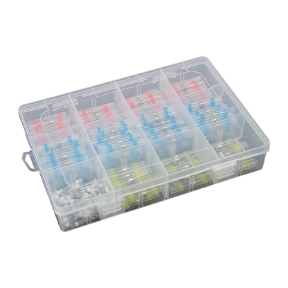 250PCS Waterproof Solder Seal Sleeve Heat Shrink Butt Wire Connectors Terminals V63-836721