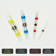 250PCS Waterproof Solder Seal Sleeve Heat Shrink Butt Wire Connectors Terminals V63-836721