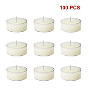 Bulk Buy Unscented SOY WAX Tealights, Soy Wax Tealight Candles - (100pc per set) V63-836731