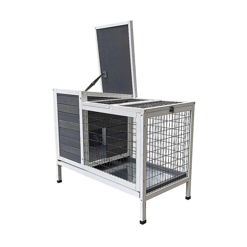 Rabbit Bunny Cage Hutch Pet Cages Enclosure V63-836811