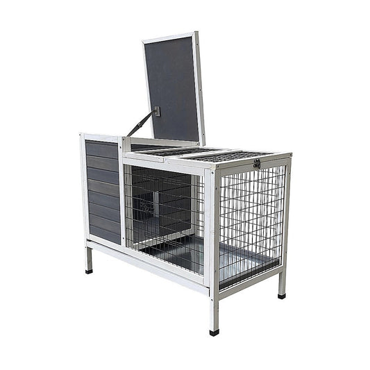 Rabbit Bunny Cage Hutch Pet Cages Enclosure V63-836811