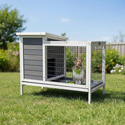 Rabbit Bunny Cage Hutch Pet Cages Enclosure V63-836811