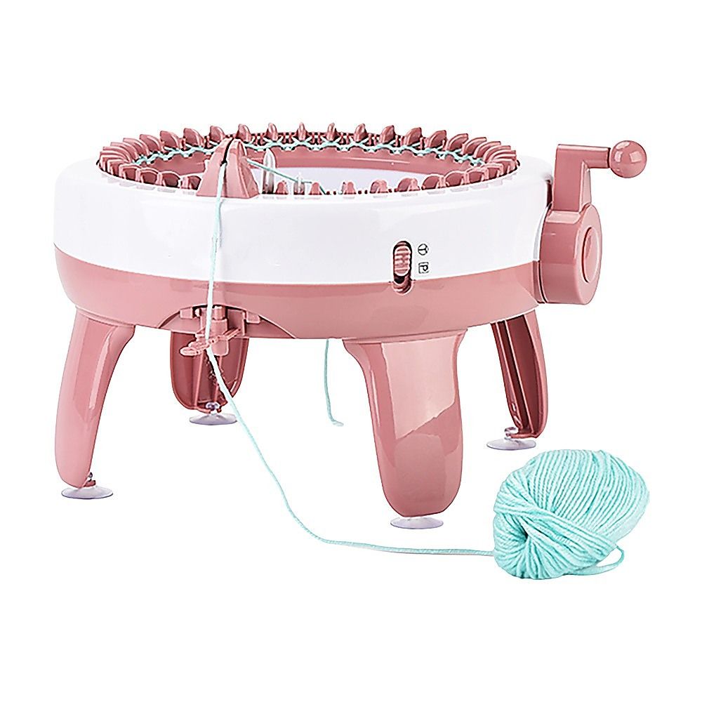 DIY Knitting Machine Smart Weaving Knit Rotating Kids Toy Scarf Sock Hat Gift V63-836911