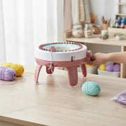 DIY Knitting Machine Smart Weaving Knit Rotating Kids Toy Scarf Sock Hat Gift V63-836911