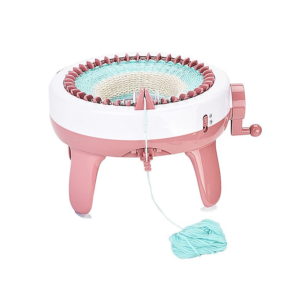DIY Knitting Machine Smart Weaving Knit Rotating Kids Toy Scarf Sock Hat Gift V63-836911