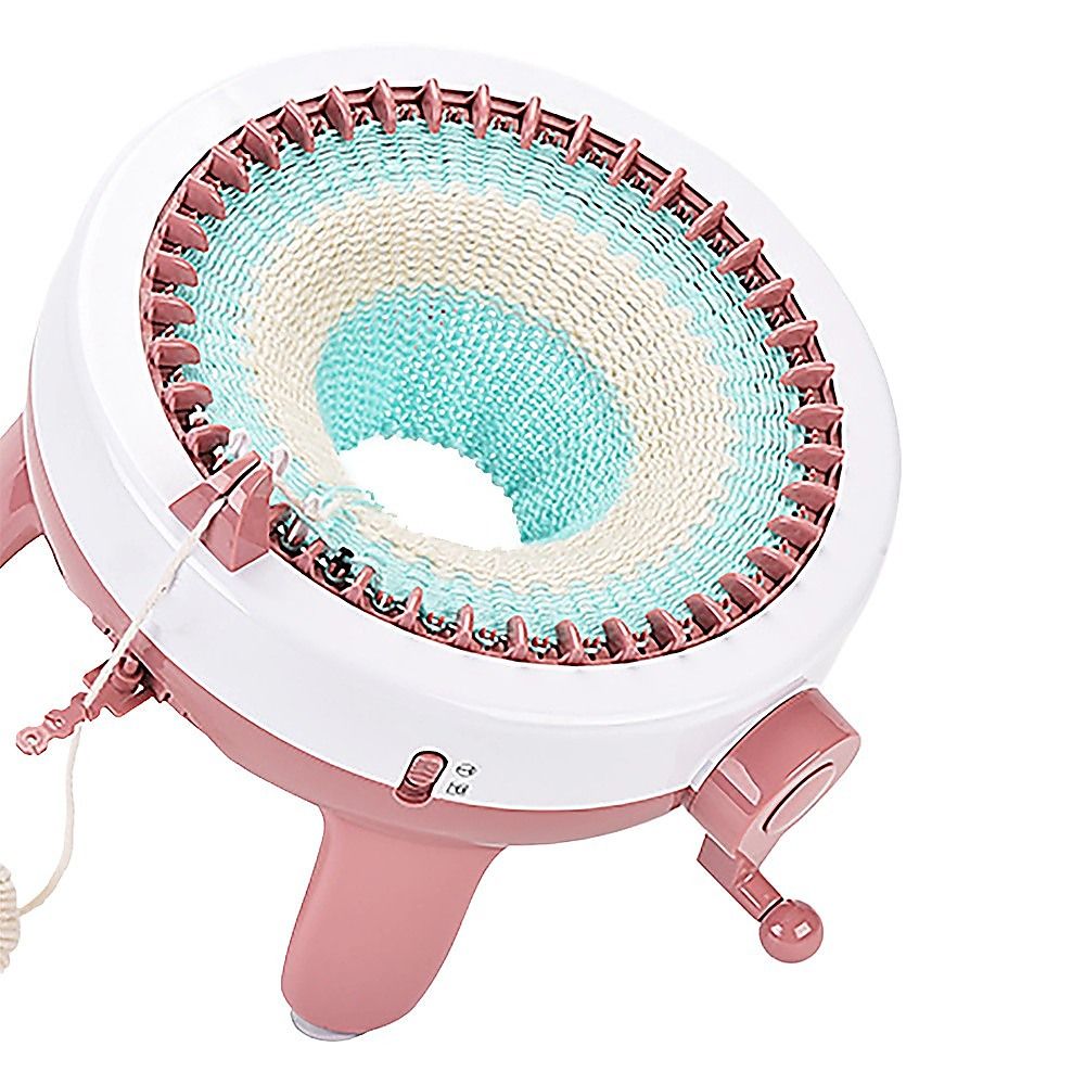 DIY Knitting Machine Smart Weaving Knit Rotating Kids Toy Scarf Sock Hat Gift V63-836911