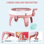 DIY Knitting Machine Smart Weaving Knit Rotating Kids Toy Scarf Sock Hat Gift V63-836911