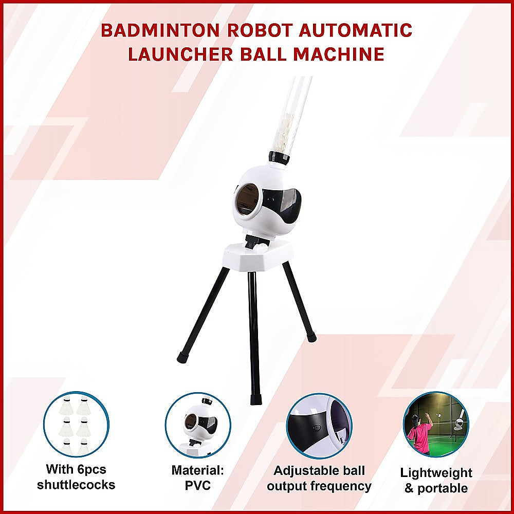 Badminton Robot Automatic Launcher Ball Machine V63-836971