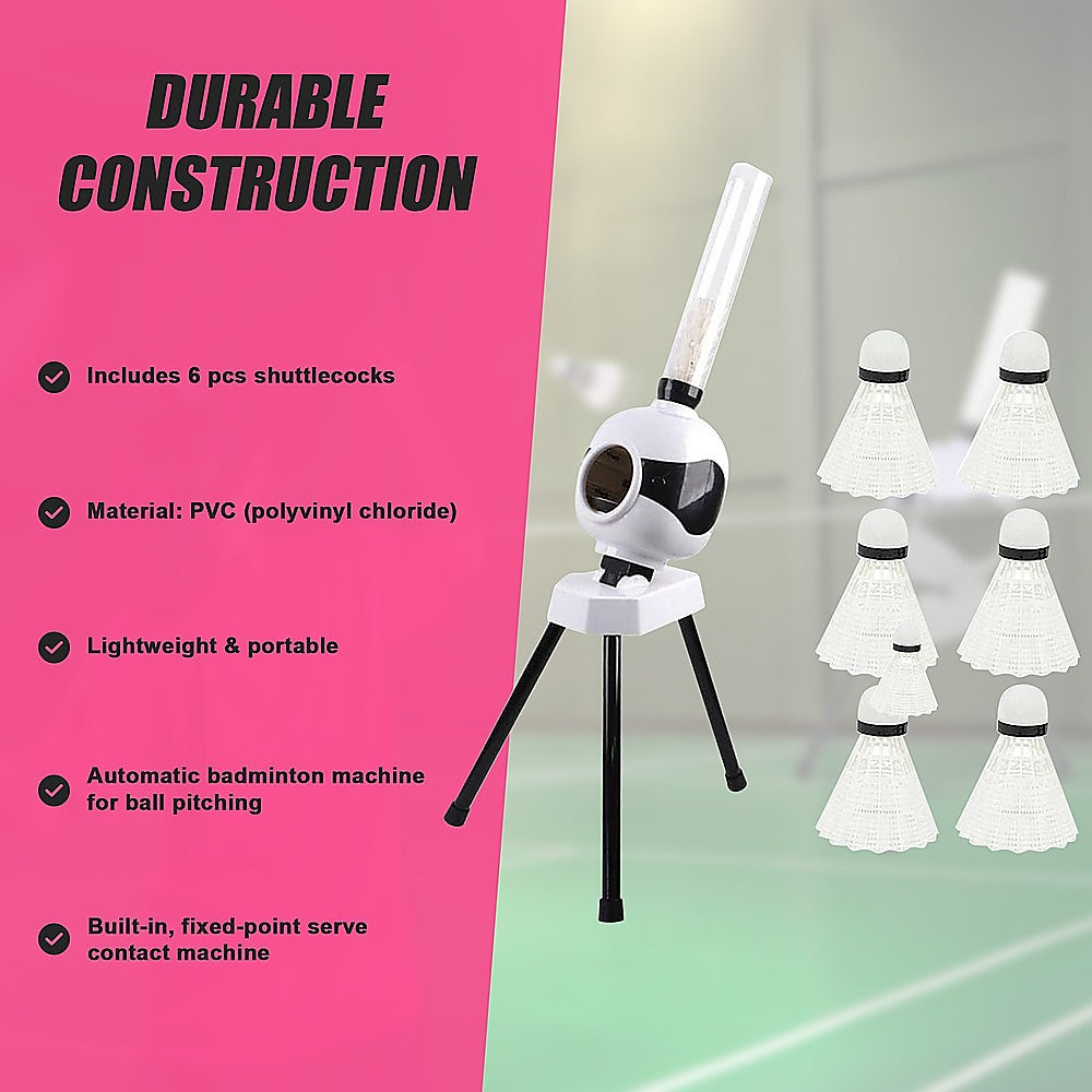 Badminton Robot Automatic Launcher Ball Machine V63-836971